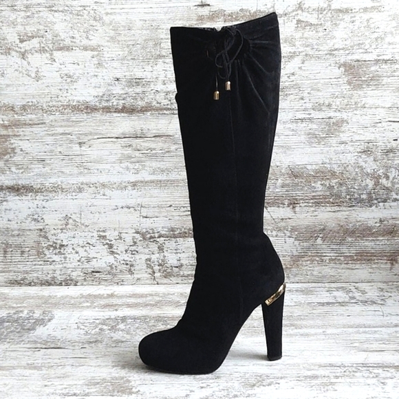 🟩Marino Fabiani Italian Suede Tall Boots - Picture 1 of 16